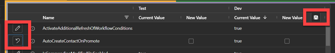 Image of the edit pencil and save buttons
