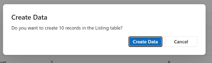 Mockaroo Data Munger create confirmation